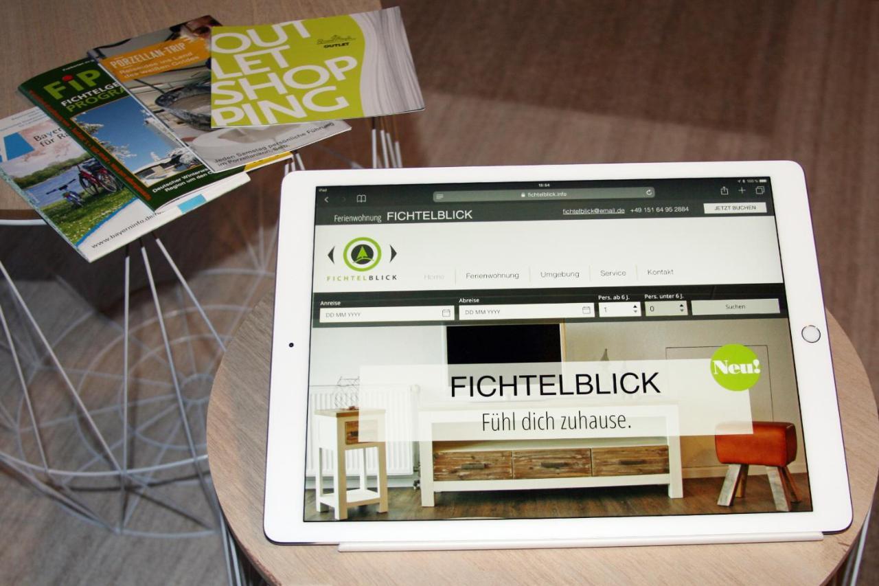 Ferienwohnung Fichtelblick Schonwald  Екстер'єр фото